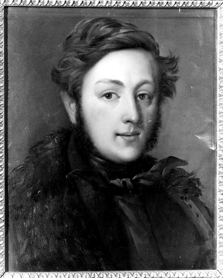 Jacob Calmeyer - Portrait of Knud Bull - Norsk portrettarkiv - Riksantikvaren - B001110