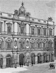 Caltagirone – Palazzo Municipale (xilografia)