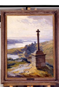 Calvaire à Bréhat - Marcellin Jean Botrel - musée d'art et d'histoire de Saint-Brieuc, DOC 132