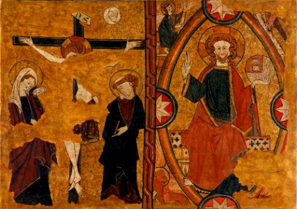 Calvary and Christ in Majesty - Google Art Project