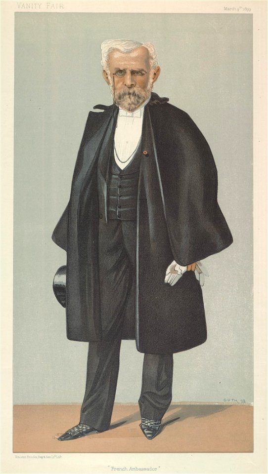Pierre Paul Cambon, Vanity Fair, 1899-03-09