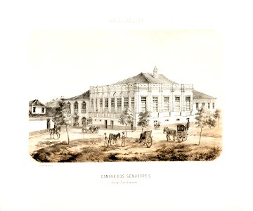 Camara dos Senadores Campo d'acclamação, da Coleção Brasiliana Iconográfica