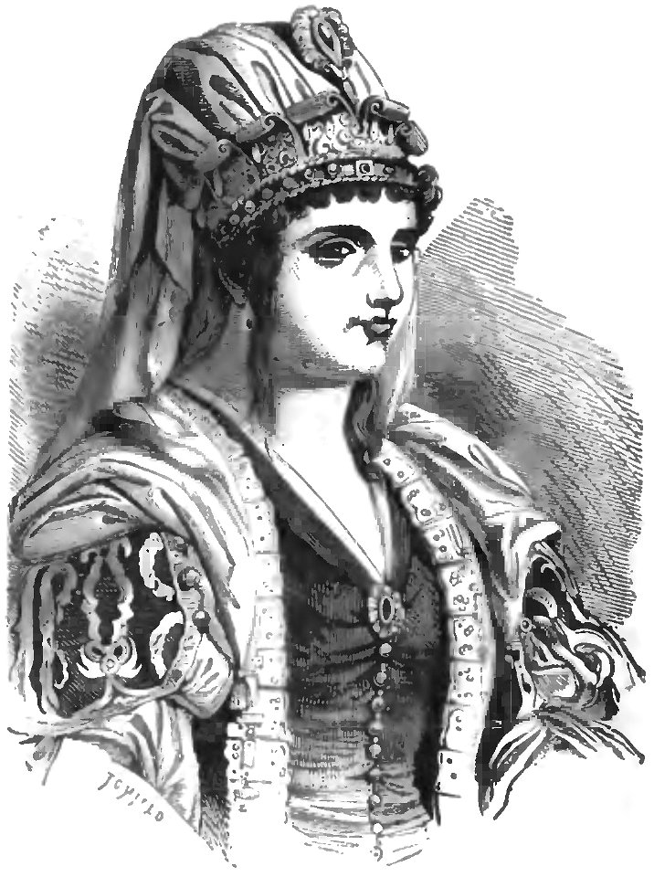 Camerini - Donne illustri, 1870 (page 104 crop) Caterina Cornaro