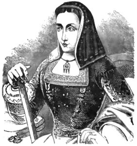 Camerini - Donne illustri, 1870 (page 116 crop) Eleonora D'Arborea