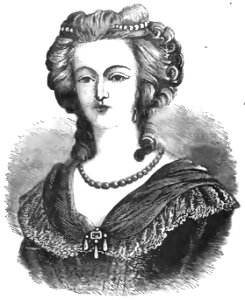 Camerini - Donne illustri, 1870 (page 156 crop) Maria Antonietta
