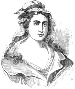 Camerini - Donne illustri, 1870 (page 192 crop) Carlotta Corday