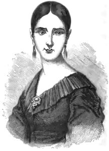Camerini - Donne illustri, 1870 (page 230 crop) Madamigella Rachel