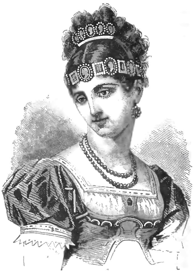 Camerini - Donne illustri, 1870 (page 254 crop) Paolina Bonaparte