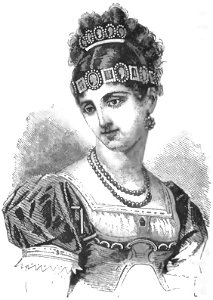 Camerini - Donne illustri, 1870 (page 254 crop) Paolina Bonaparte