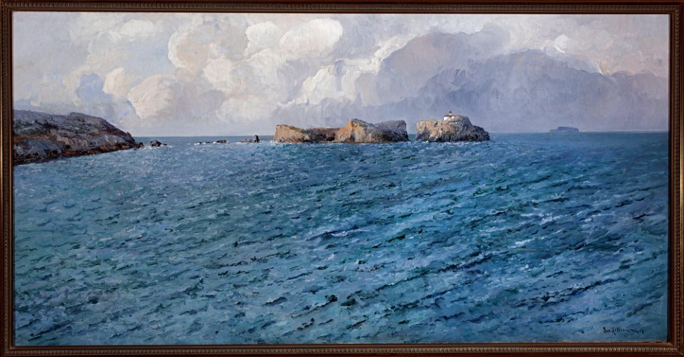 Camilla Leontine von Littrow - Rocky seaside - M.Ob.1540 - National Museum in Warsaw