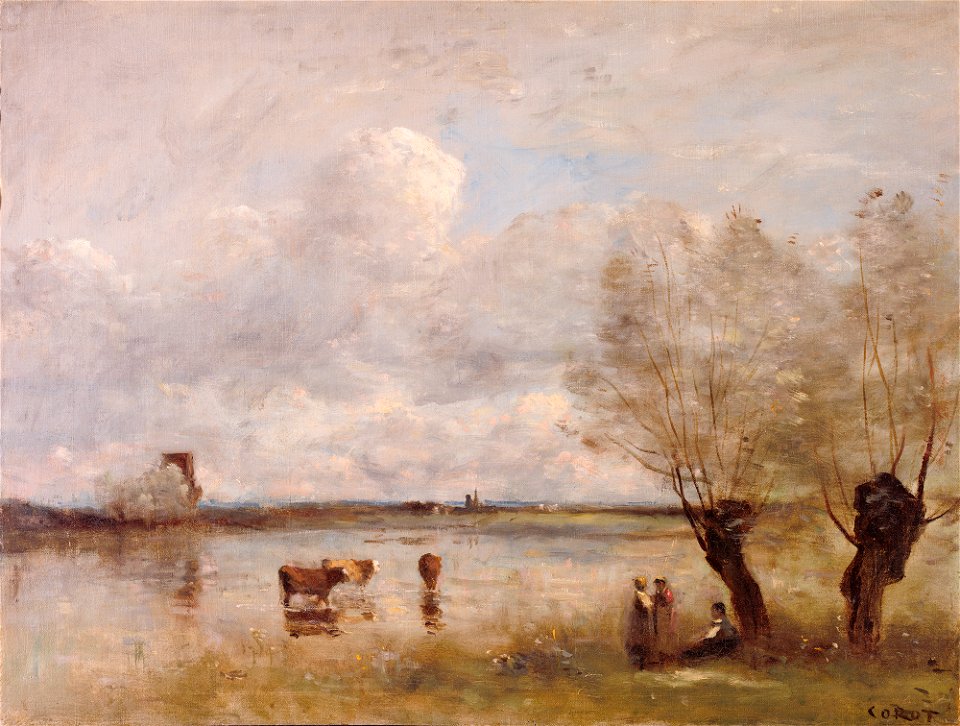 Camille Corot - Noonday - Isabella Stewart Gardner museum