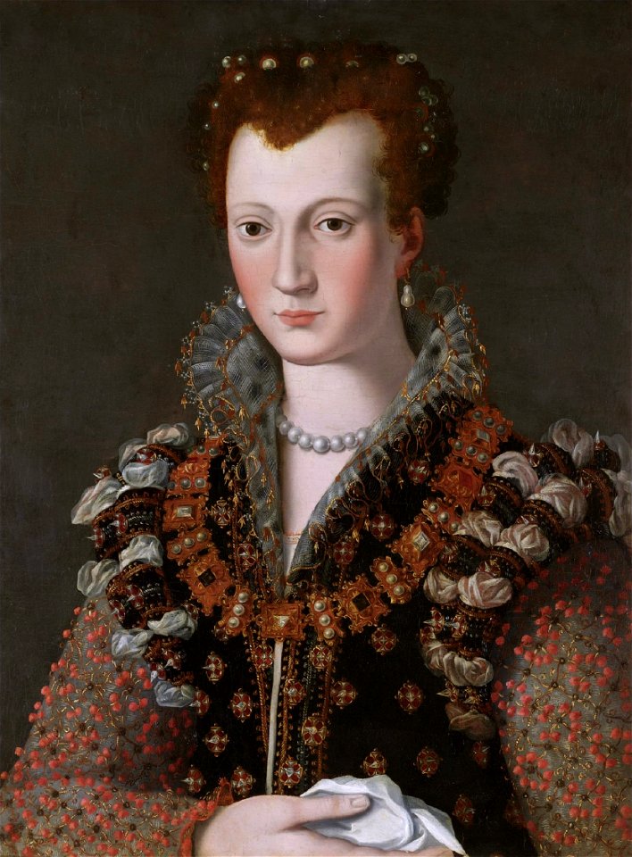 Camilla Martelli (1545-1590) by Studio of Alessandro Allori