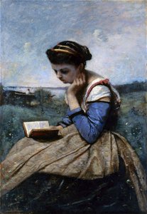 Camille Corot - A Woman Reading - The Metropolitan Museum of ArtFXD