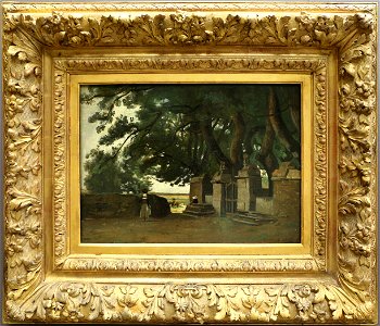 Camille corot, paesaggio bretone, 1840-50 ca