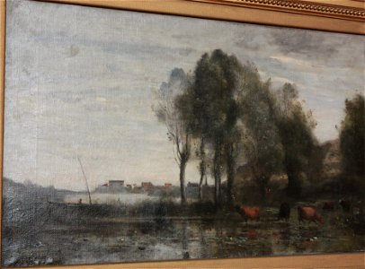 Camille Corot - Marais aux cinq vaches