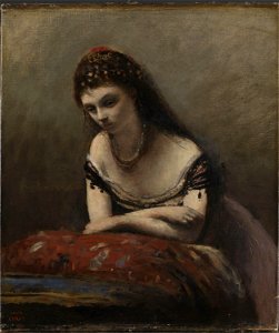 Camille Corot - The Gipsy Girl - NG.M.01288 - National Museum of Art, Architecture and Design