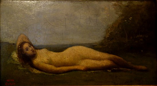 Camille Corot - Nymphe au repos - Musée Zambaccian