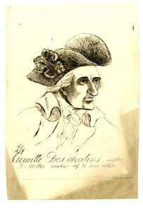 Camille Des Moulins. anglice Joe Miller Orateur vif & sans culotte (BM Ee,5.46)