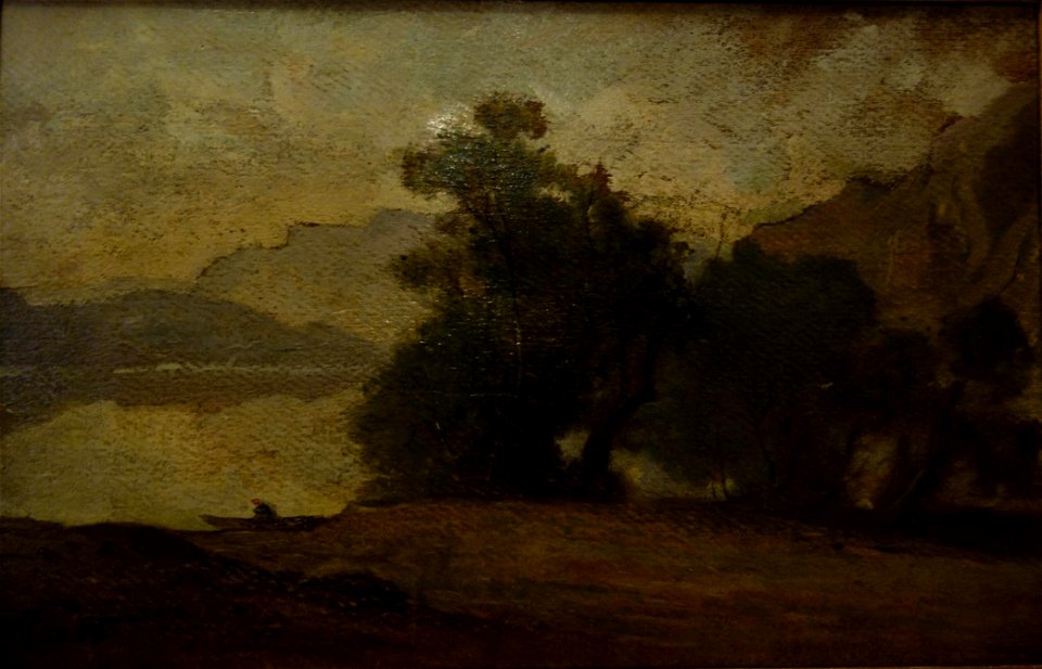 Camille Corot - Paysage avec un lac - Musée Zambaccian