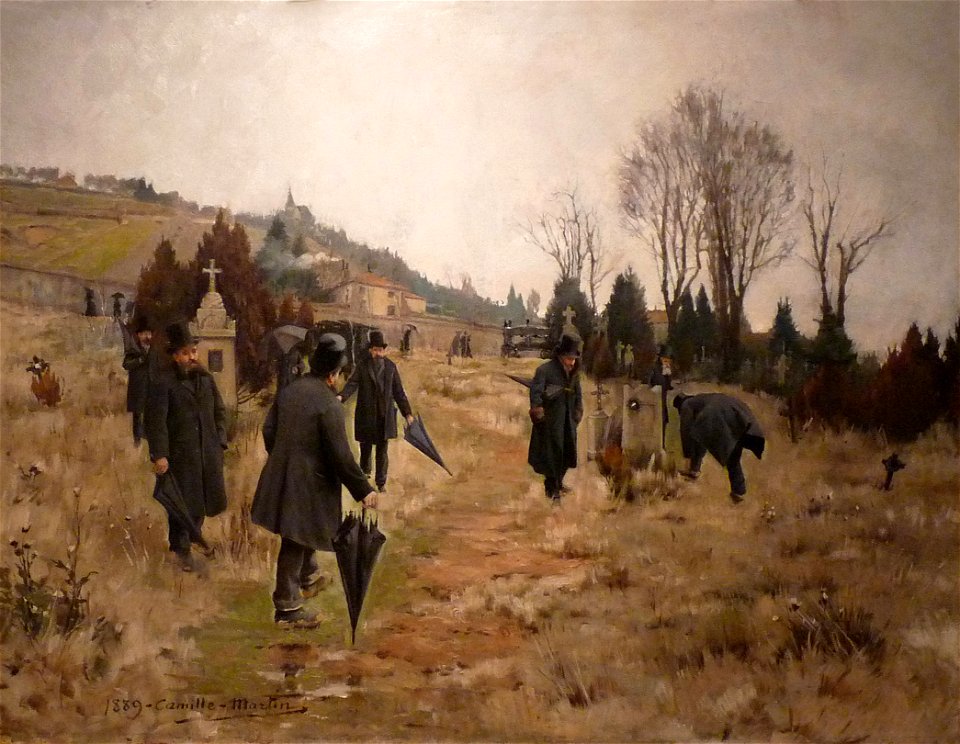 Camille Martin-Après l'enterrement-Musée des beaux-arts de Nancy