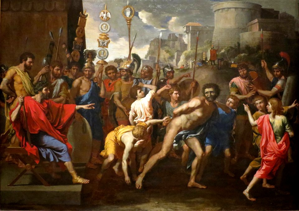 Camille et le maître d'école de Faléries - Poussin - Norton Simon Museum