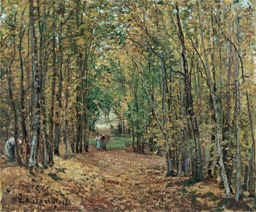 Camille Pissarro - Allée dans le parc de Marly