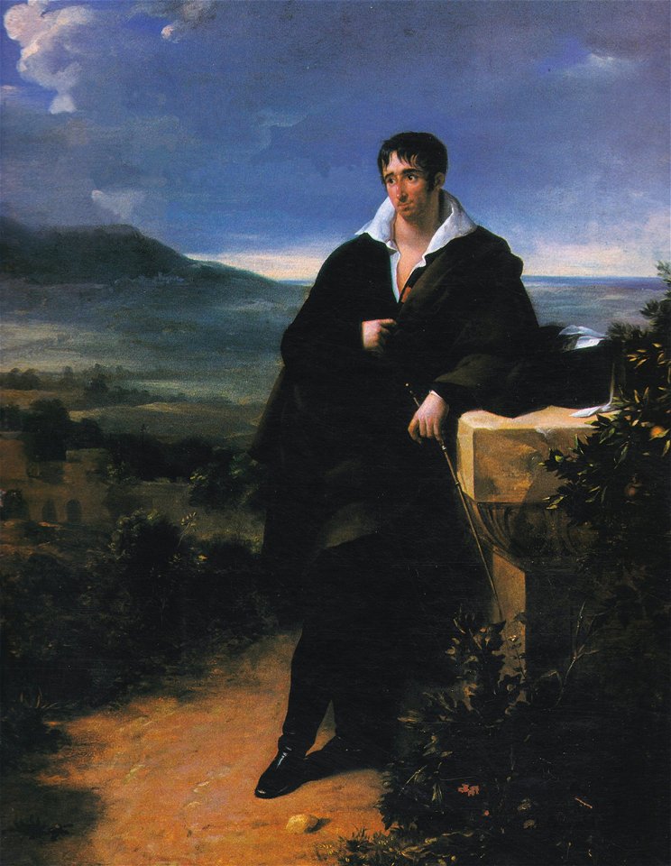 Camille de Tournon (full-length portrait) by Hortense Haudebourt-Lescot