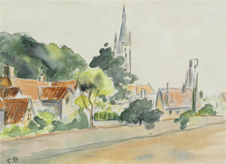 Camille Pissarro - All Saints' Church, Beulah Hill