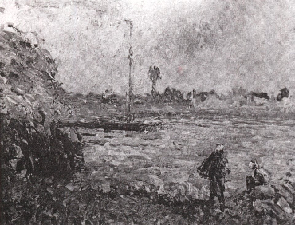 Camille Pissarro - Bords de l´Oise, environs de Pontoise - 1877