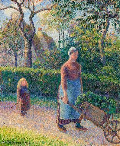 Camille Pissarro - Femme à la brouette (PD 938)