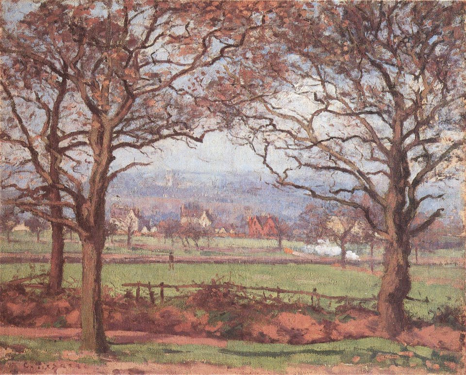 Camille Pissarro - Environs de Sydenham Hill - 1871