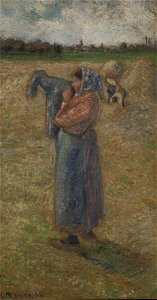 Camille Pissarro - Femme aux champs, 1882