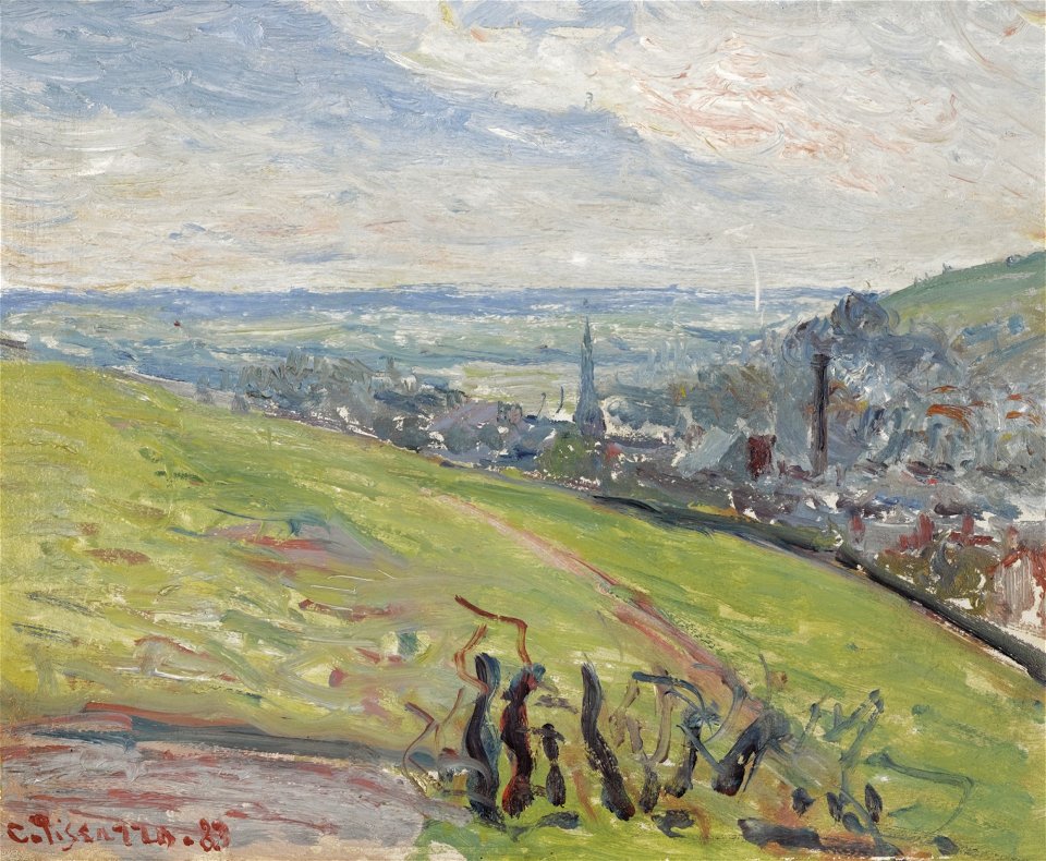 Camille Pissarro - Environs de Rouen (PD 723)