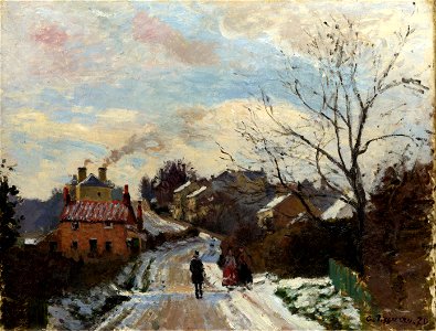 Camille Pissarro - Fox Hill, Upper Norwood (1870)