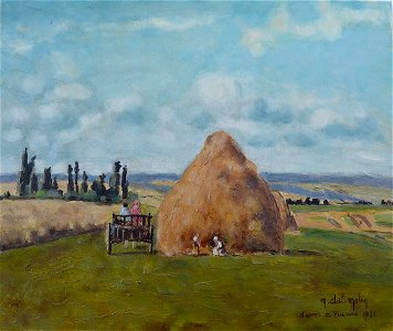 Camille Pissarro - La meule, Pontoise