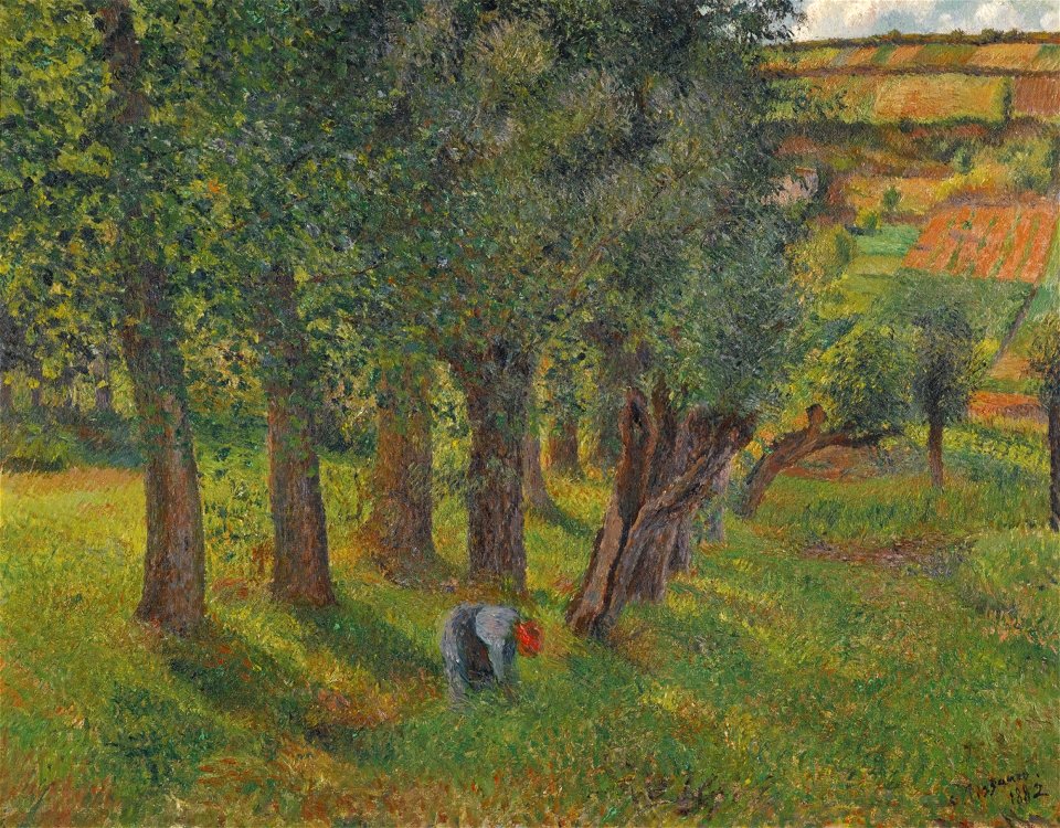 Camille Pissarro - Le Chou à Pontoise (PD 675)