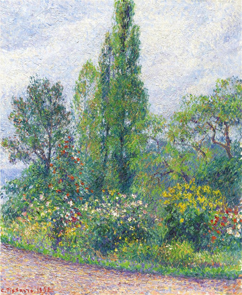 Camille Pissarro - Le Jardin d’Octave Mirbeau aux Damps (PD 953)