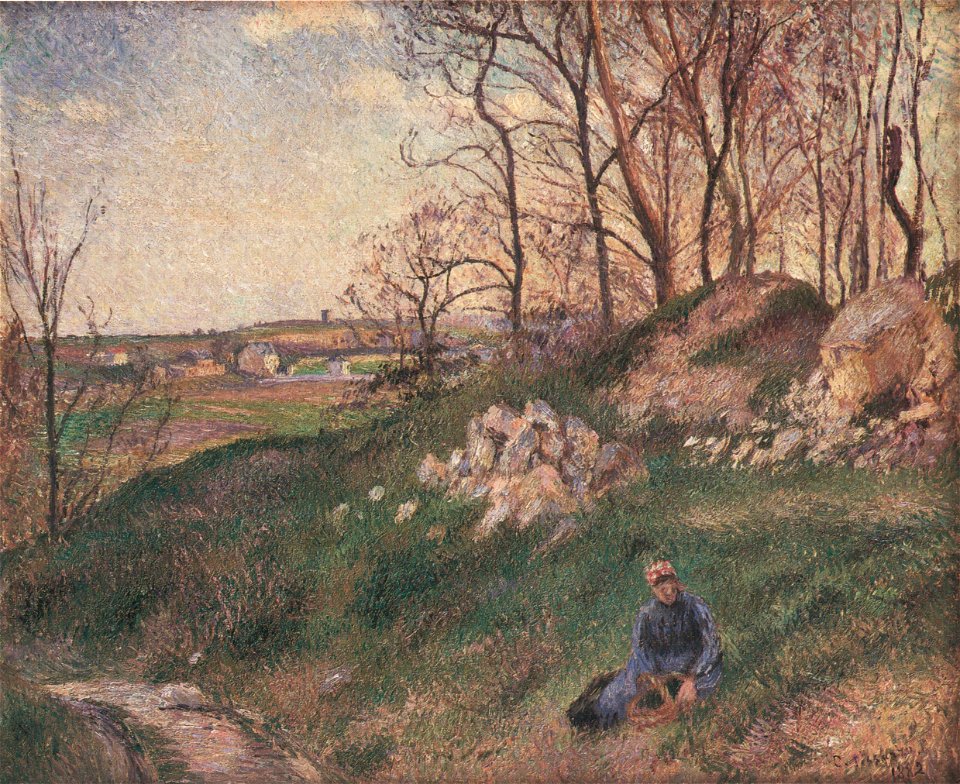 Camille Pissarro - Les Carrières du Chou, Pontoise - 1882