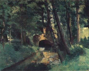 Camille Pissarro - Le Petit pont - 1875