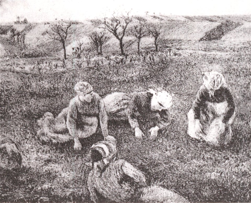 Camille Pissarro - Les Sarcleuses, Pontoise - 1882
