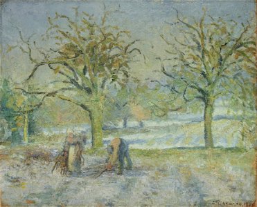 Camille Pissarro - Paysage d’hiver (PD 433)