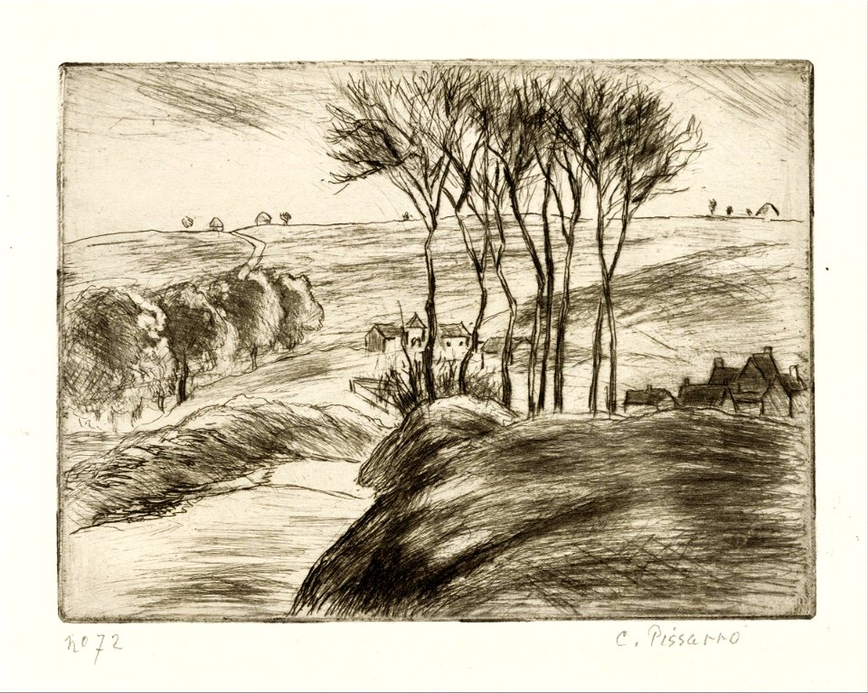 Camille Pissarro - Paysage a Osny - Google Art Project
