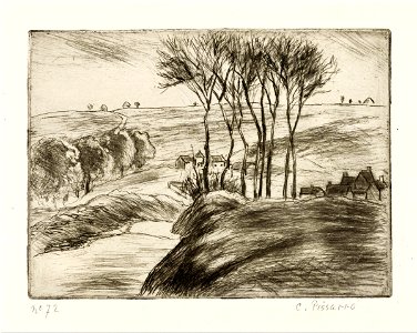 Camille Pissarro - Paysage a Osny - Google Art Project