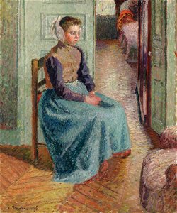 Camille Pissarro - Petite bonne flamande dite La Rosa (PD 1112)