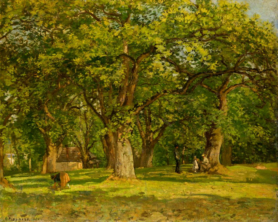 Camille Pissarro - The Forest - Johannesburg Art Gallery