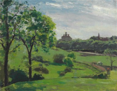 Camille Pissarro - South Norwood, étude (PD 193)