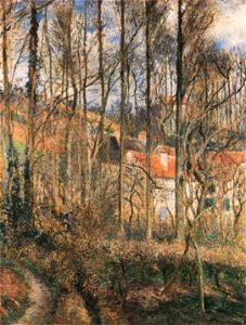 Camille Pissarro - The Côte des Bœufs at L'Hermitage - 1877 - National Gallery London 3
