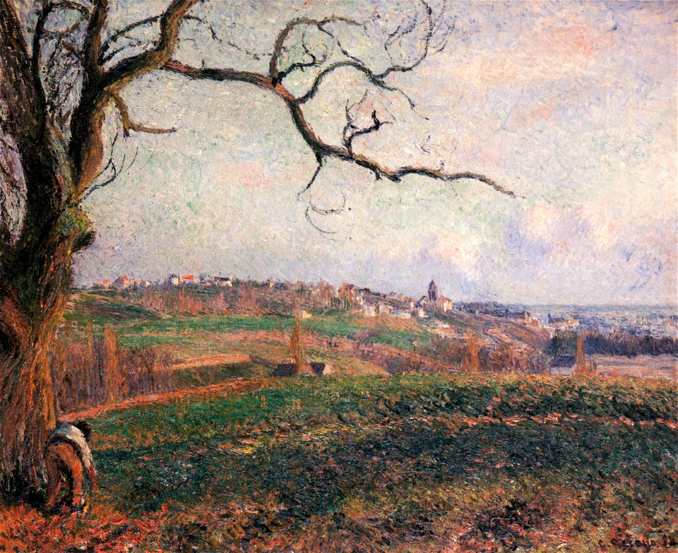 Camille Pissarro - Vue de Pontoise - 1884