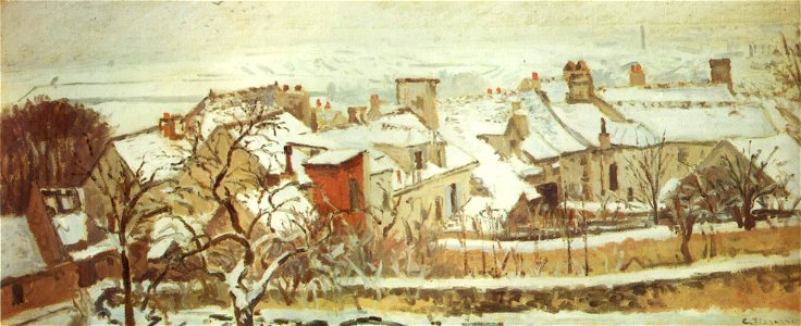 Camille Pissarro - Winter