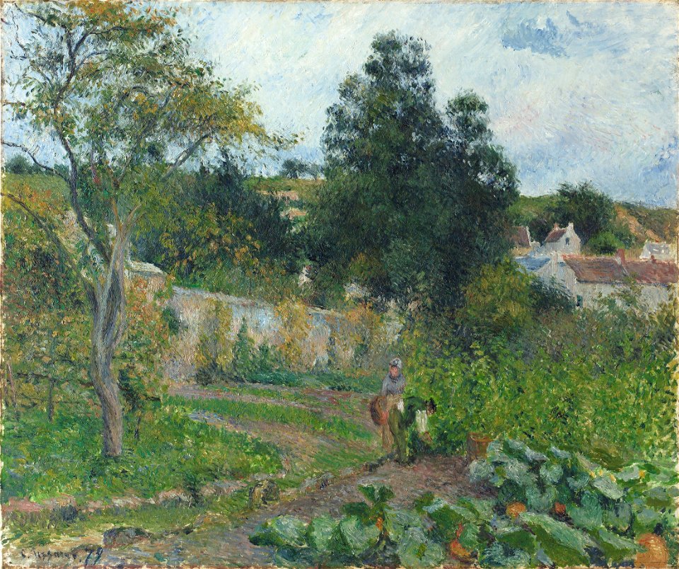 Camille Pissarro Jardin potager à l’Ermitage Pontoise